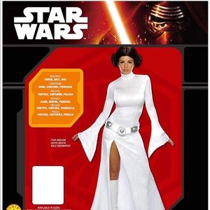 Star Wars Disney Princess Leia Costume 
Sz S